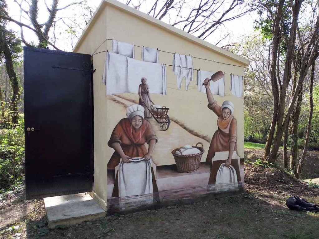 La fresque, état final